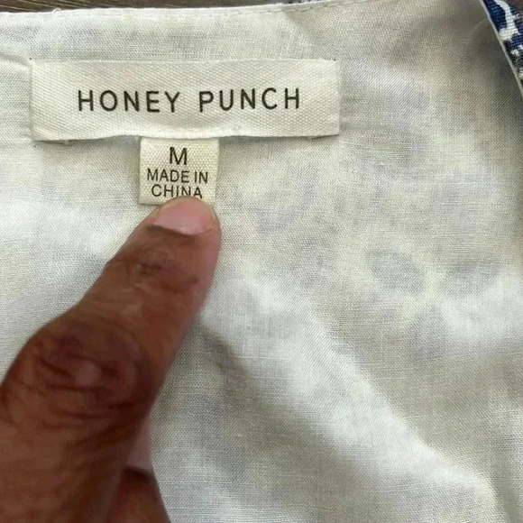 Honey Punch Cropped Top Skort Set M - Picture 5 of 6